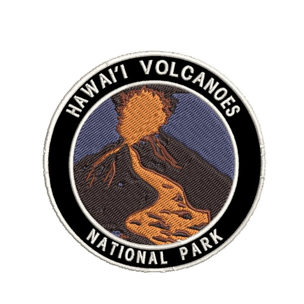 Hawaii Volcanoes National Park Patch Iron Or Sew On